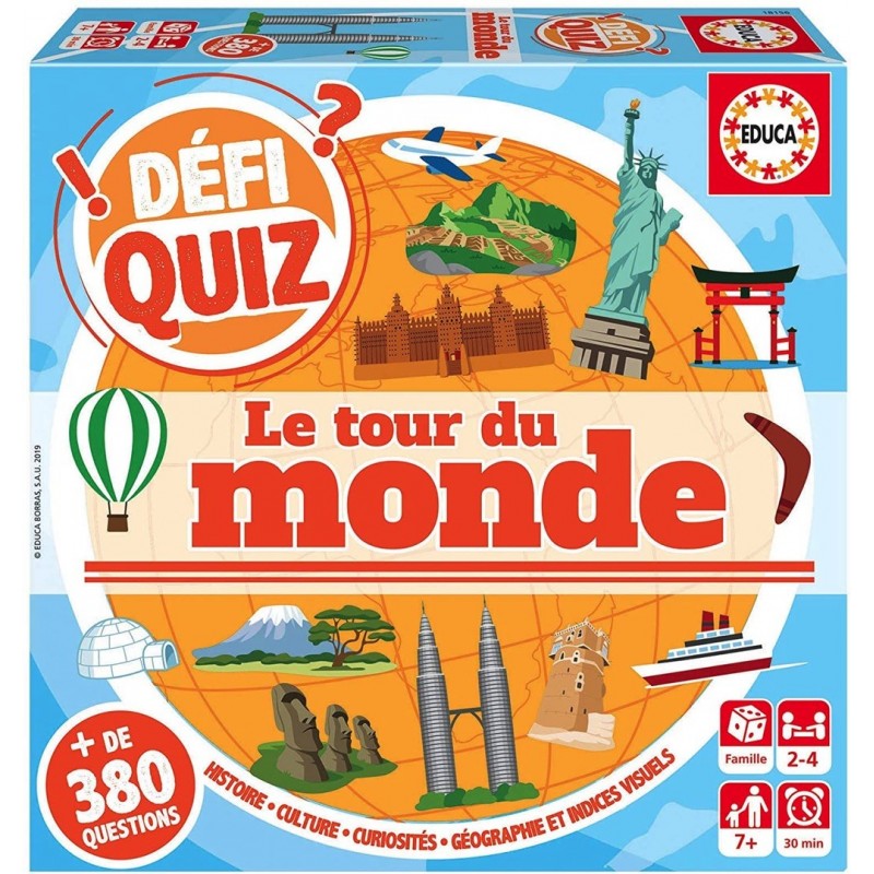 Défi Quiz - Le tour du Monde