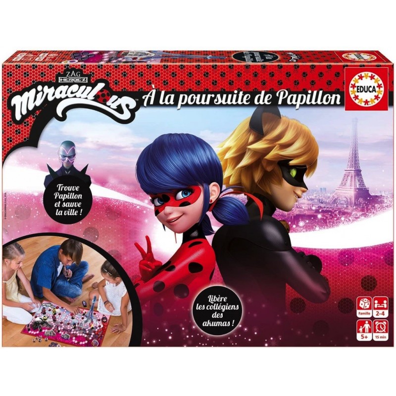 Jeu Miraculous Ladybug : A la Poursuite de Papillon