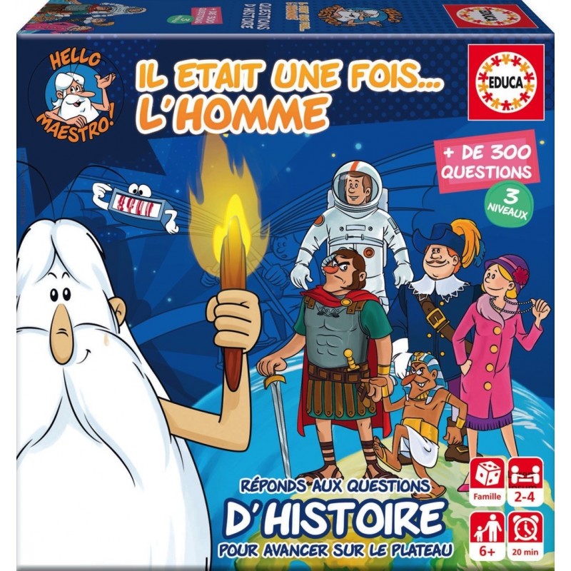 Mini jeu il était une fois... l'homme