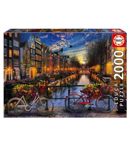 Puzzle 2000 pièces - Amsterdam