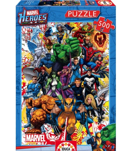 Puzzle 500 pièces - Les...