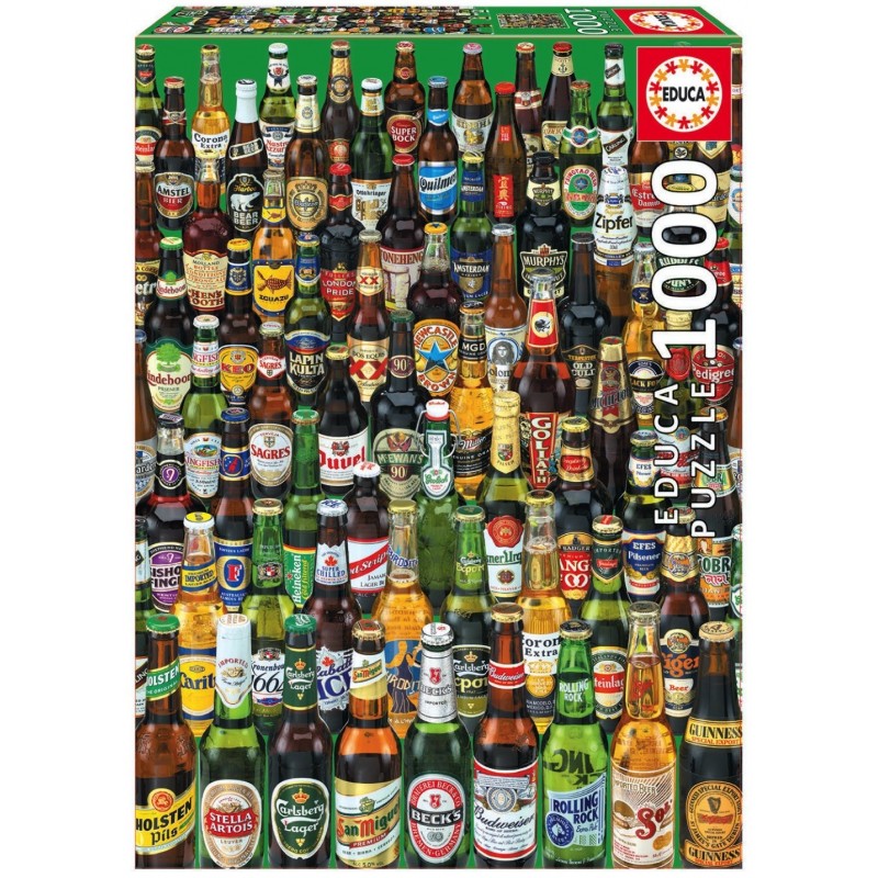 Puzzle 1000 pièces - Bières