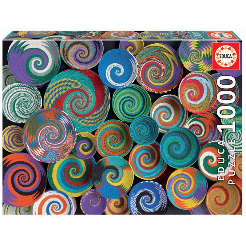 Puzzle 1000 pièces - Des Paniers Africains