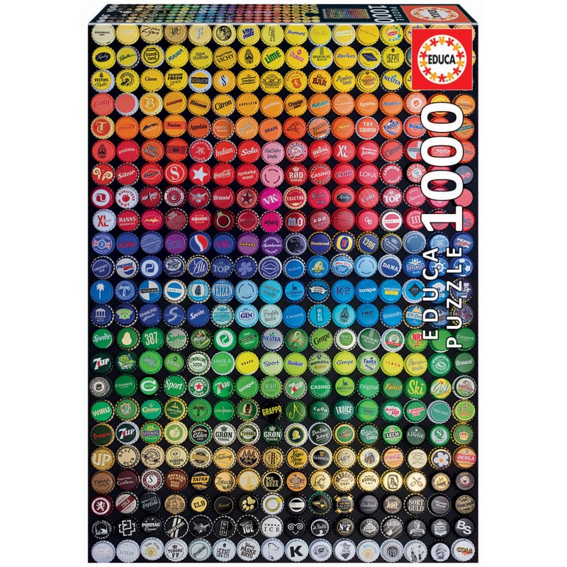 Puzzle 1000 pièces - Collage Capsules