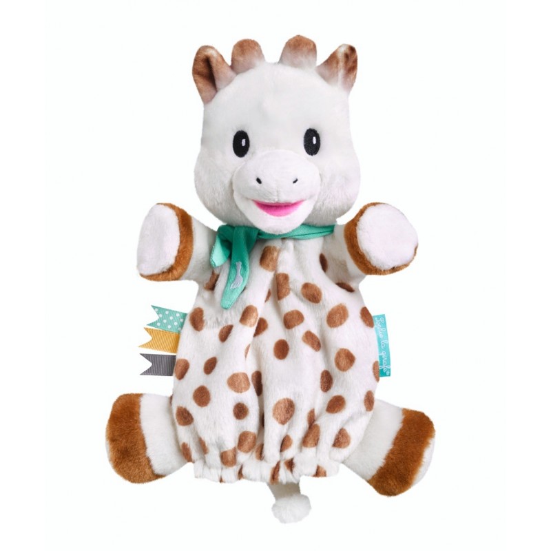 Doudou marionnette Sophie la girafe