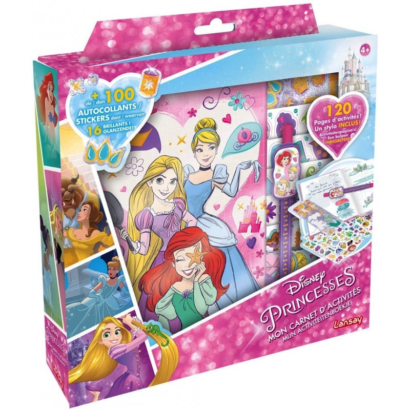 Princesses Disney Mon carnet d'activités