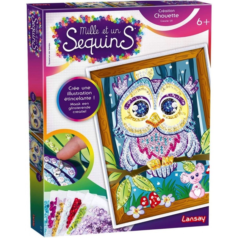 Mille et un sequins - Chouette