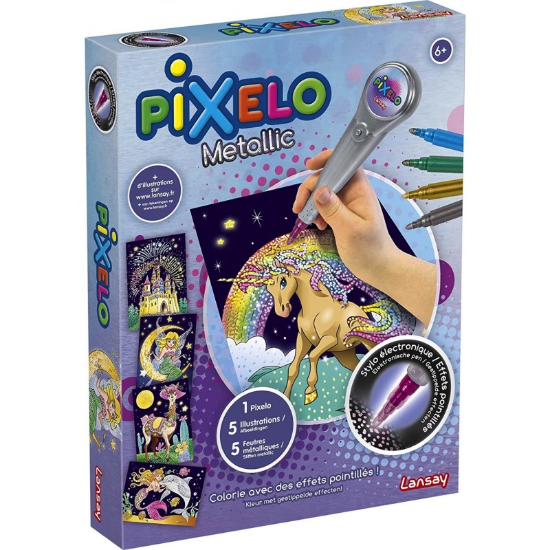 Pixelo coffret métallique