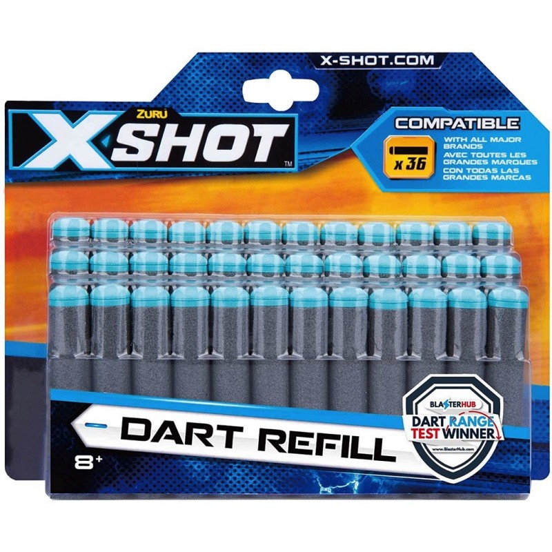 Pack de 36 flèches en mousse XShot