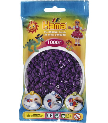 Midi Sachet 1000 perles violet