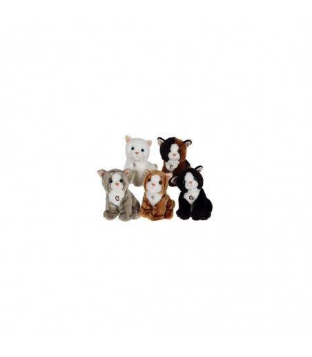 Peluche mini cats sonore 18 cm