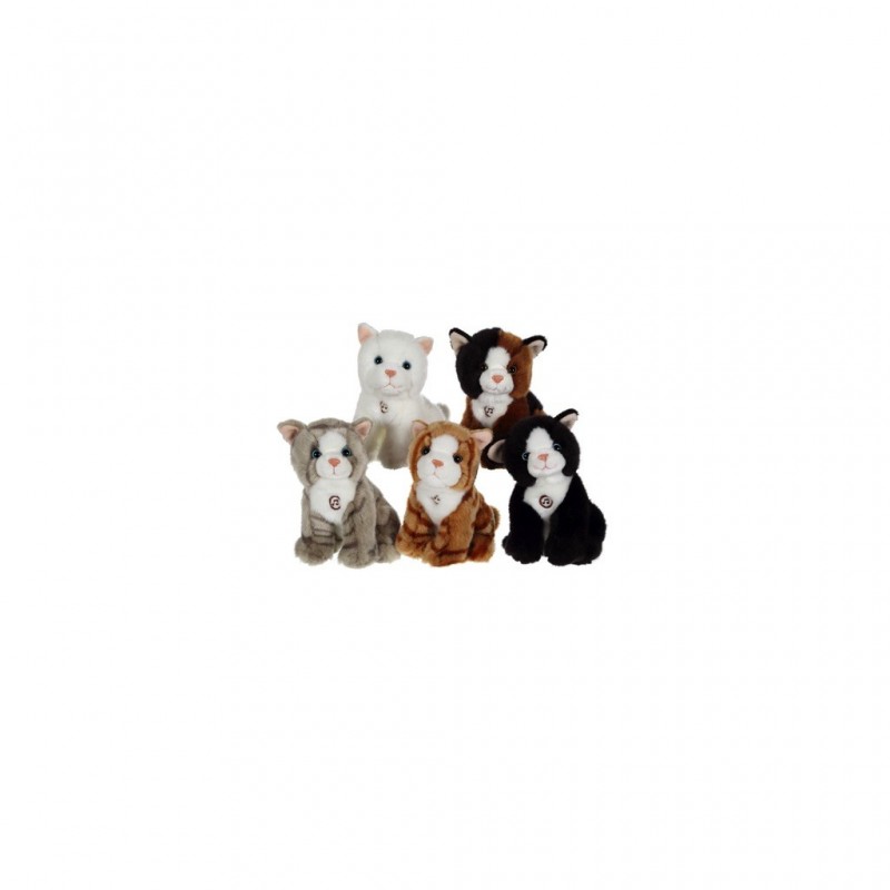 Peluche mini cats sonore 18 cm