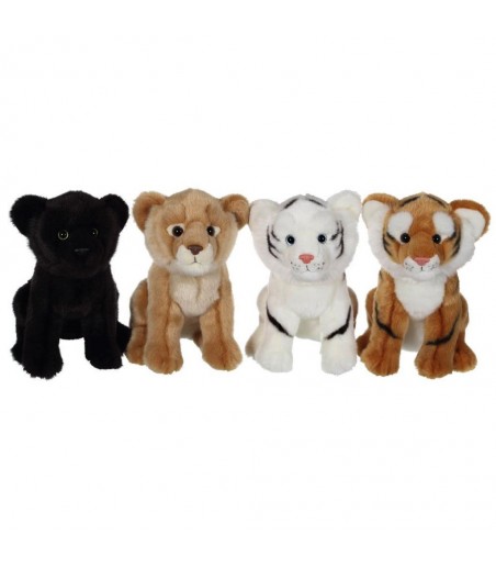 Peluche felinous assis 24 cm