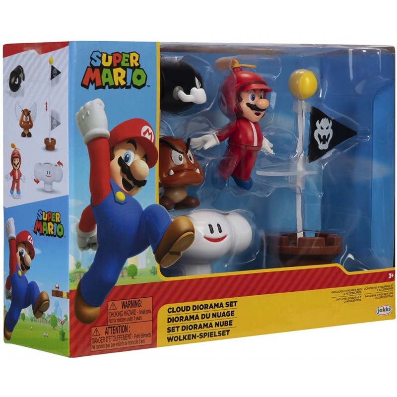 Mario - Coffret diorama 5 figurines