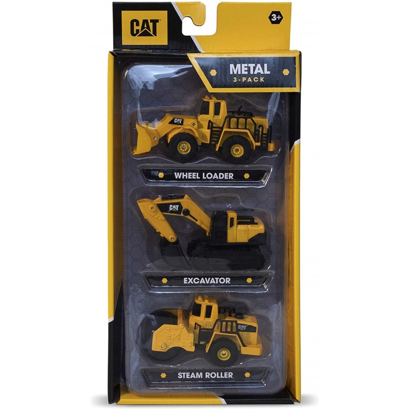 CAT - Pack de 3 engins de chantier