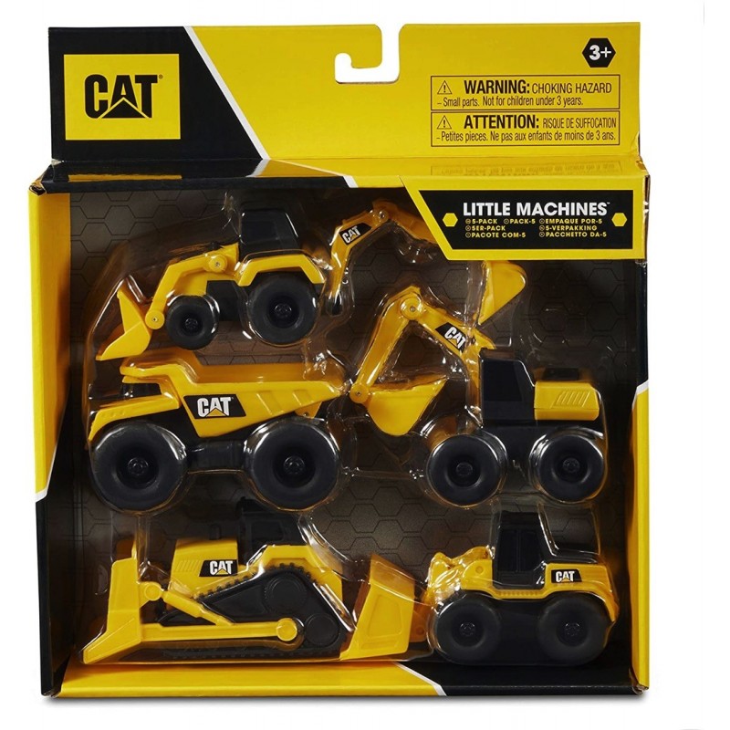 CAT - Pack de 5 Little Machines