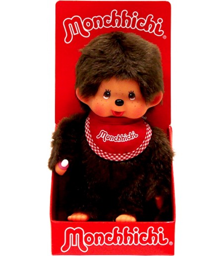 Monchhichi Garçon Rouge 20cm