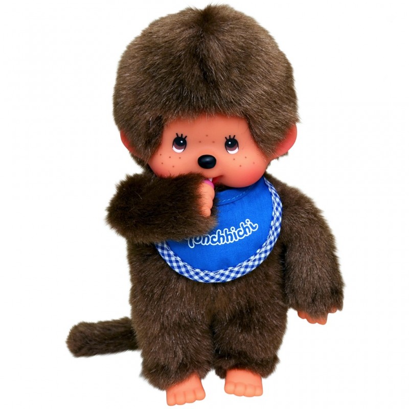 Monchhichi Garçon Bleu 20cm