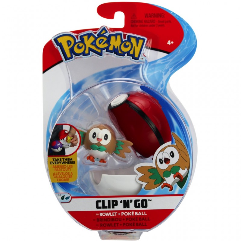 Poké Ball et sa figurine 5 cm Pokémon