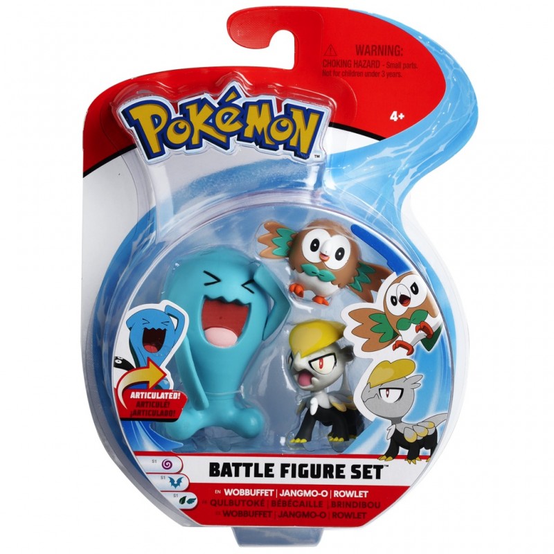 Pack de 3 figurines Pokémon