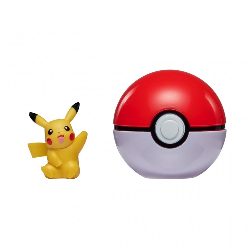 Poké Ball et sa figurine 5 cm Pikachu - Pokémon