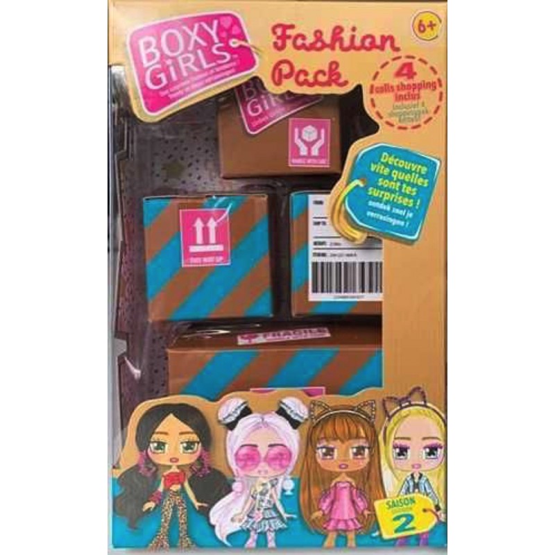 Boxy Girls - Pack fashion 4 colis