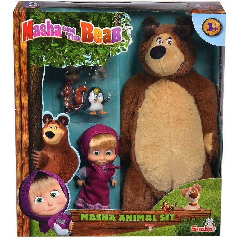 Masha 12cm Michka et Animaux