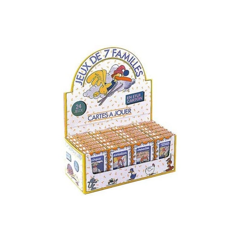 Jeu de 7 Familles Classiques