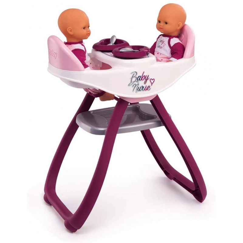 Baby Nurse - Chaise Haute Jumeaux