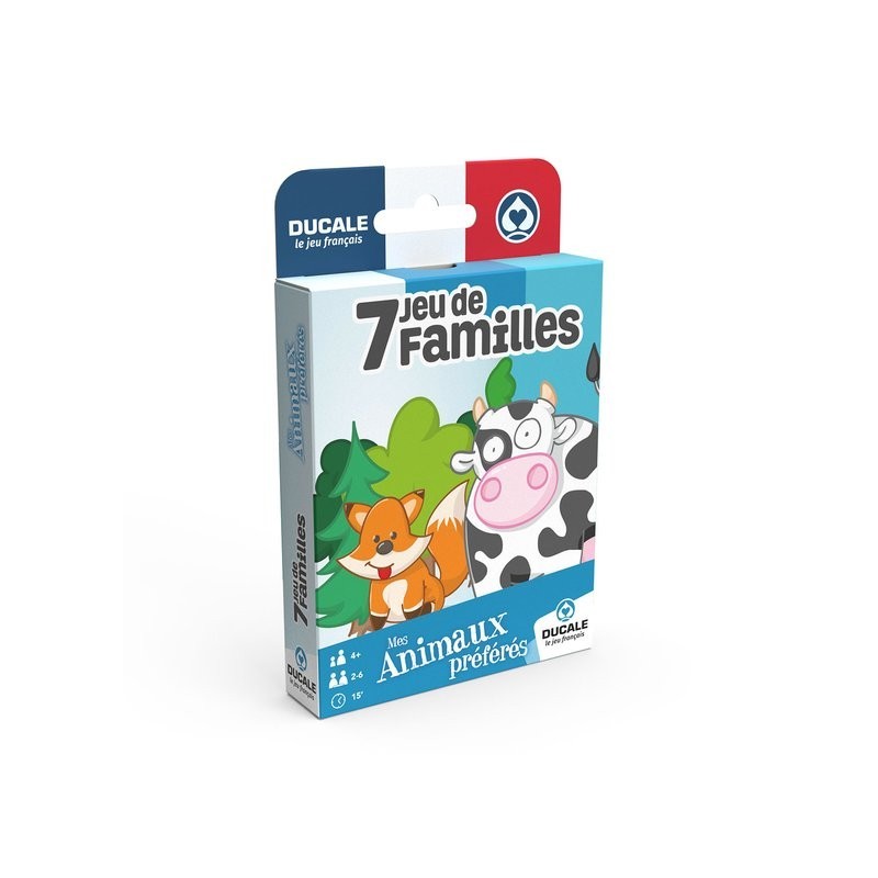 Jeu des 7 Familles - Mes Animaux Préférés