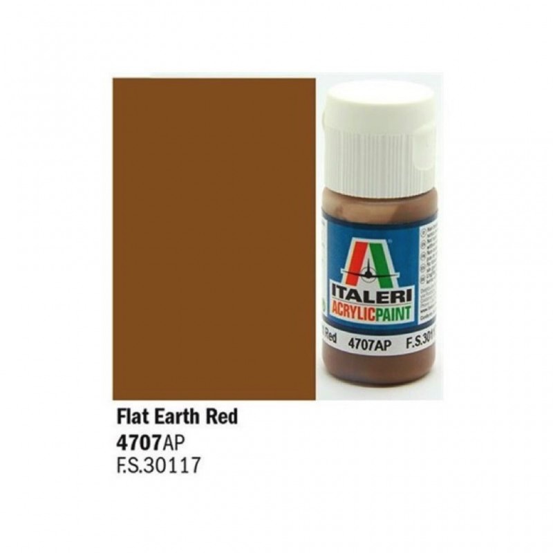 Earth Red Mat - Peinture maquette Italeri