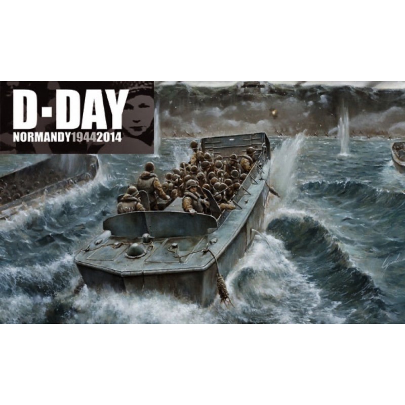 Maquette LCVP with US Infantry - Italeri 6524