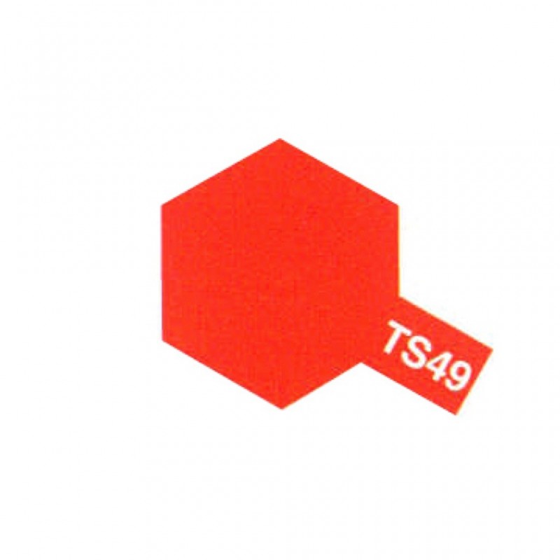 TS49 Rouge brillant - Peinture maquette