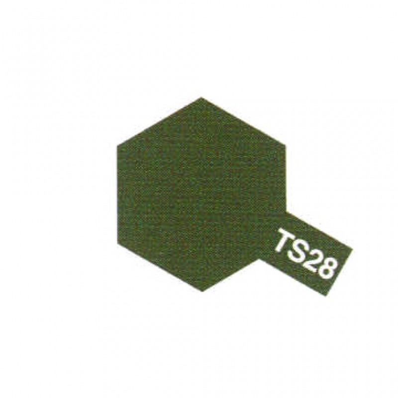 TS28 vert olive 2 mat - Peinture maquette