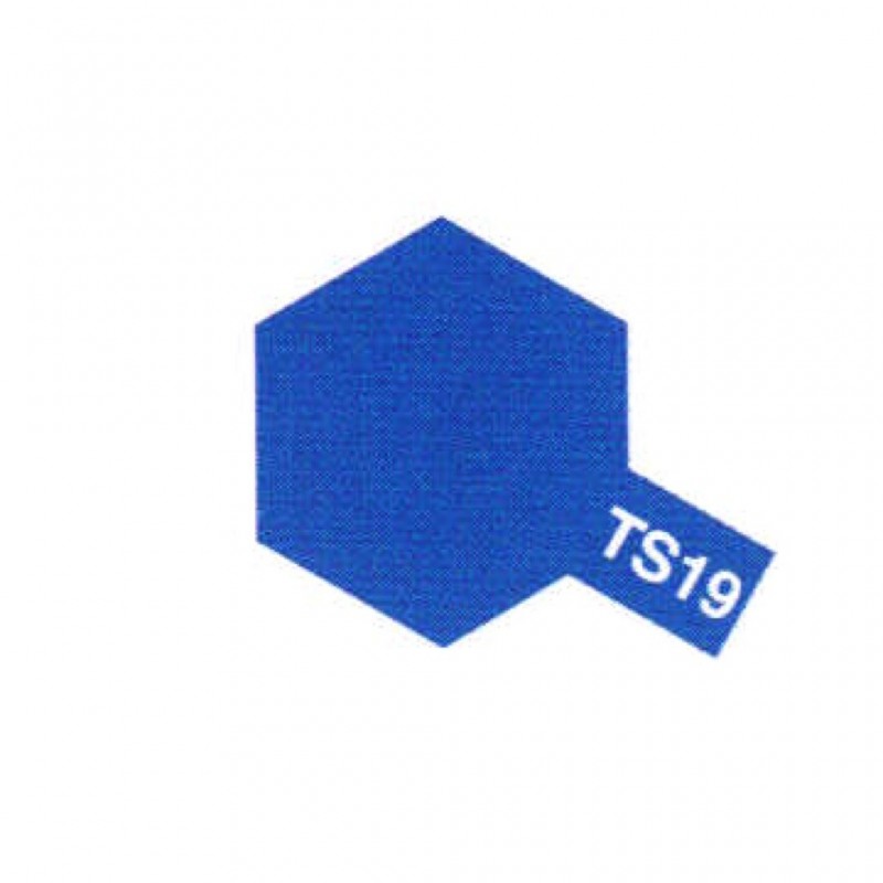 TS19 bleu métallisé - Peinture maquette