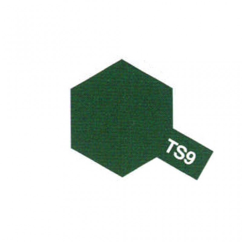 TS9 vert anglais brillant - Peinture maquette