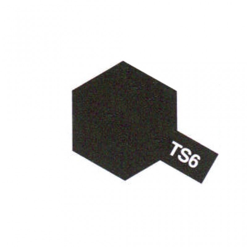 TS6 noir mat - Peinture maquette