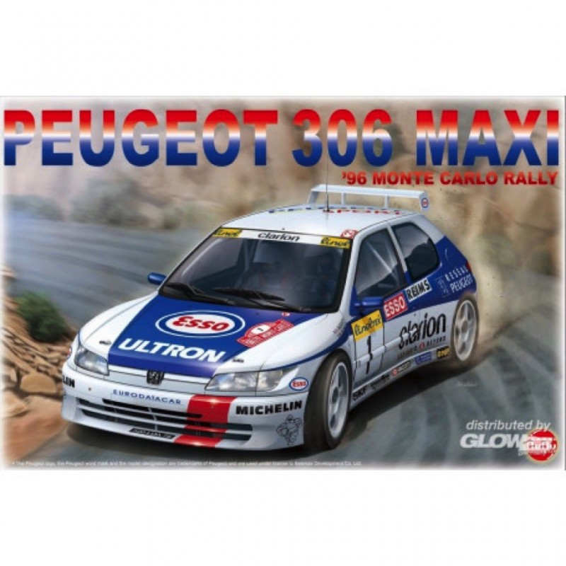 Maquette Peugeot 306 maxi 96 1/24