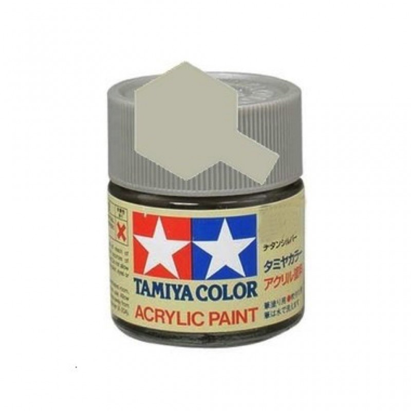 X32 titanium argent - Mini pot peinture maquette