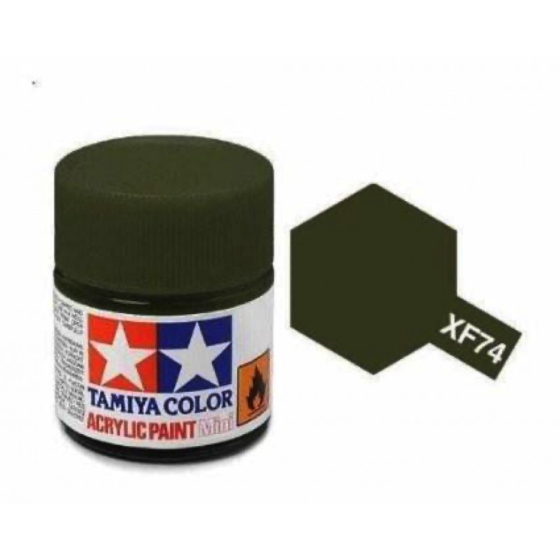 Xf74 olive drab jgsd - Mini pot peinture maquette