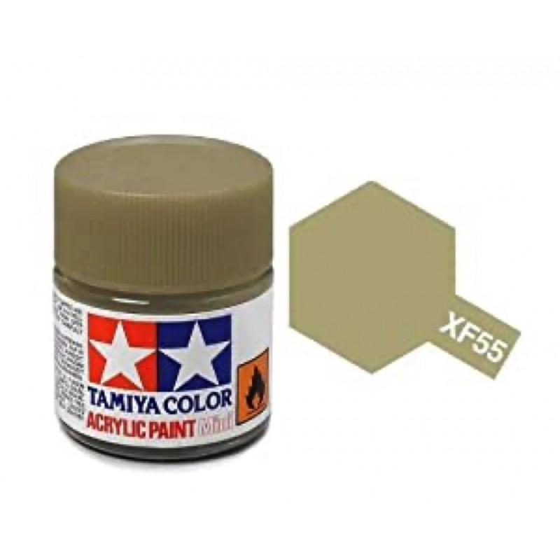 Xf55 havane mat - Mini pot peinture maquette