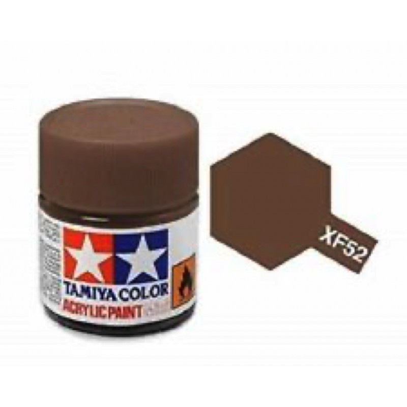 Xf52 terre mat - Mini pot peinture maquette