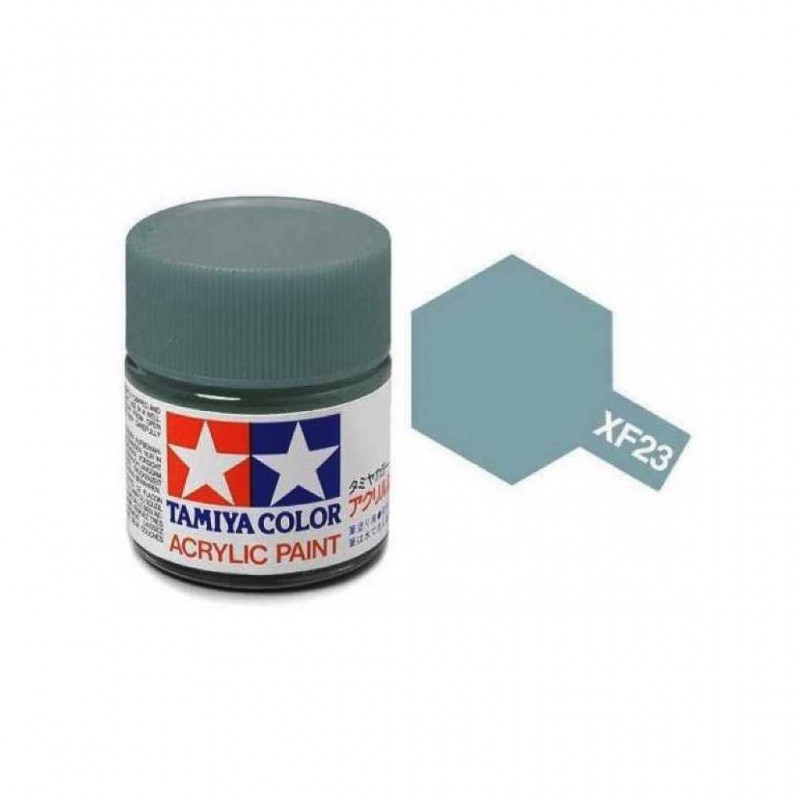 Xf23 bleu clair mat - Mini pot peinture maquette