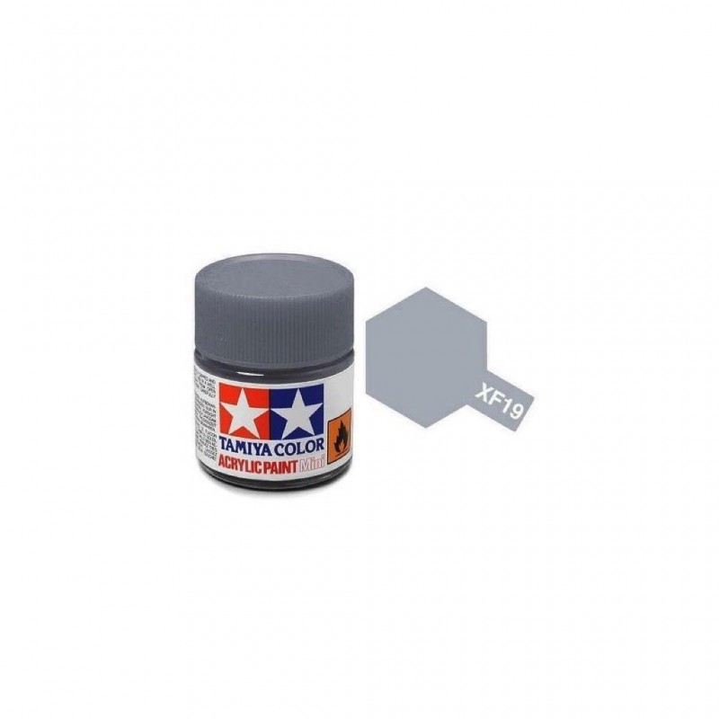 Xf19 gris ciel mat - Mini pot peinture maquette