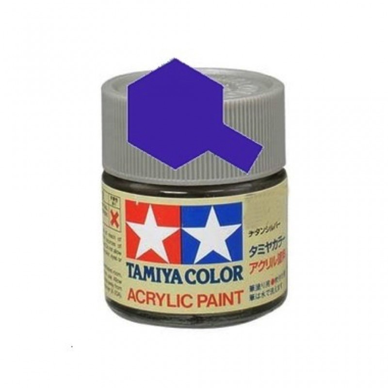 X16 violet brillant - Mini pot peinture maquette