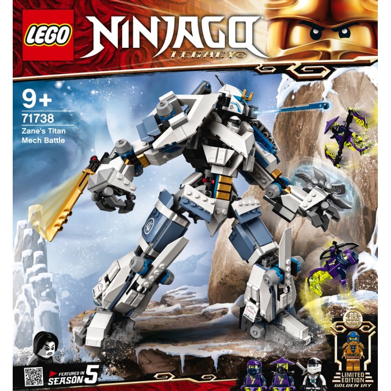 Lego Ninjago 71738 : Le robot de combat Titan de Zane