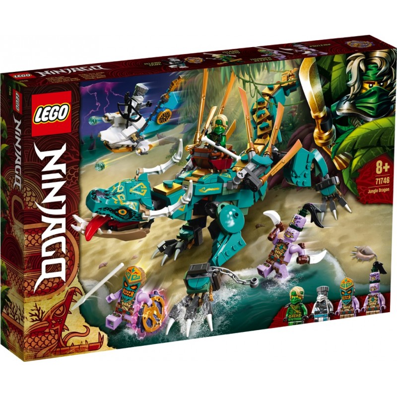Lego Ninjago 71746 : Le dragon de la jungle