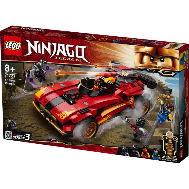Lego Ninjago 71737 : Le chargeur Ninja X-1