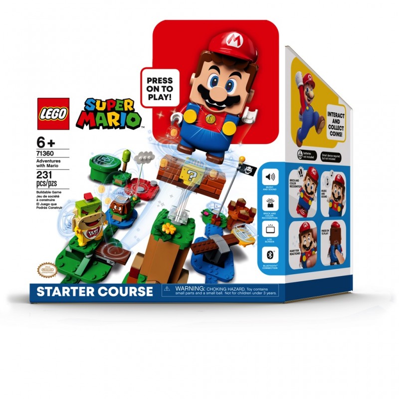 Lego Super Mario 71360 : Pack de démarrage - Les aventures de Mario
