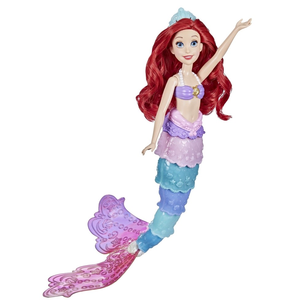 Barbie sirene arc en ciel leclerc deals